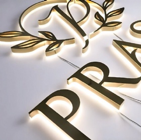 LED Halolit Signs