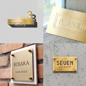 Brass Door Signs & Room Signages